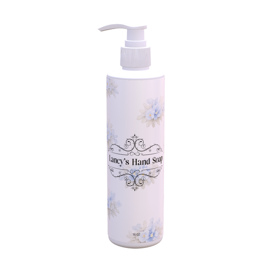 Blue Flowers Hand Soap