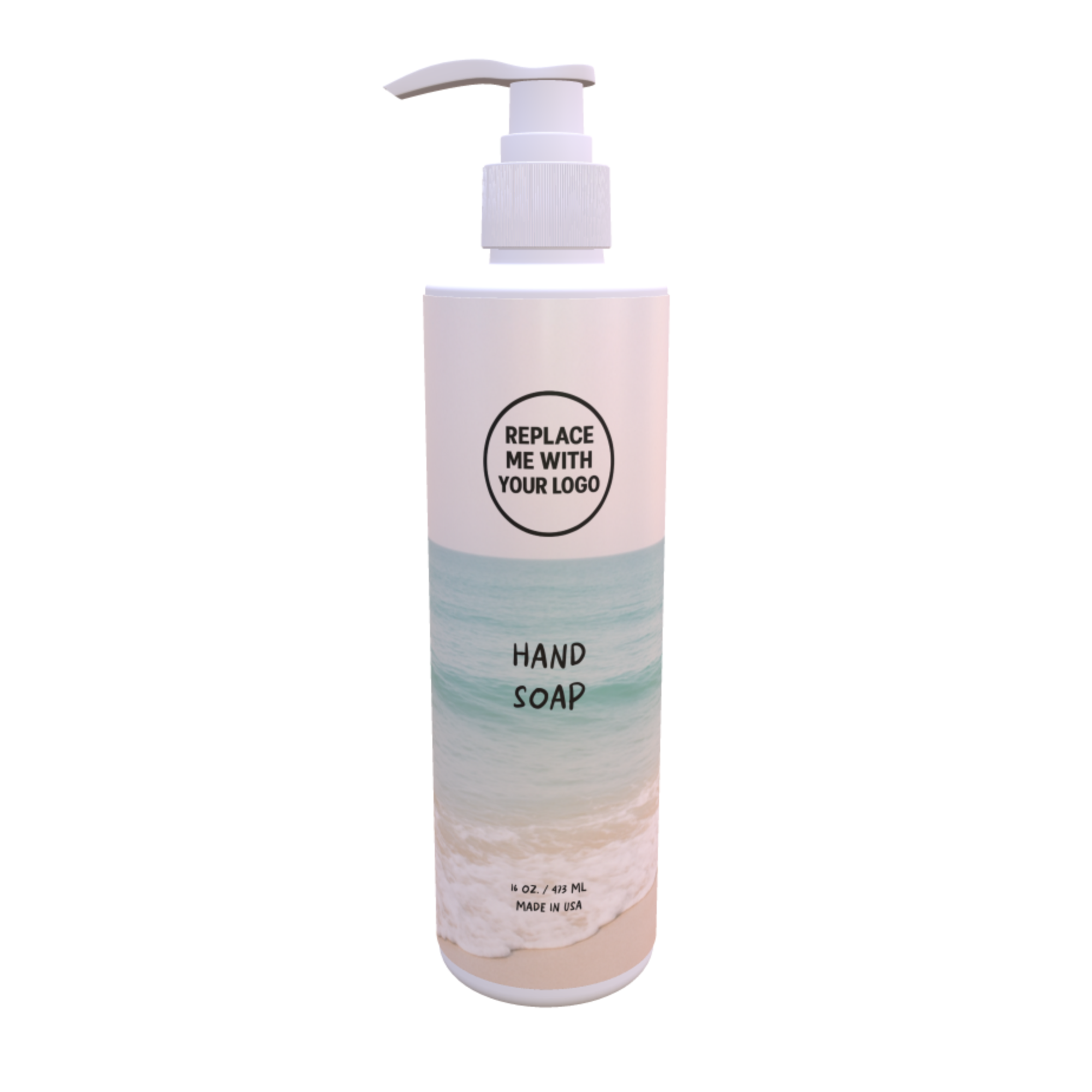 Hand Soap | 16 oz. Recyclable HDPE Bottle with Pump | Made in the USA | Spa Quality Formulas | Paraben Free, Sulfate Free, Cruelty Free