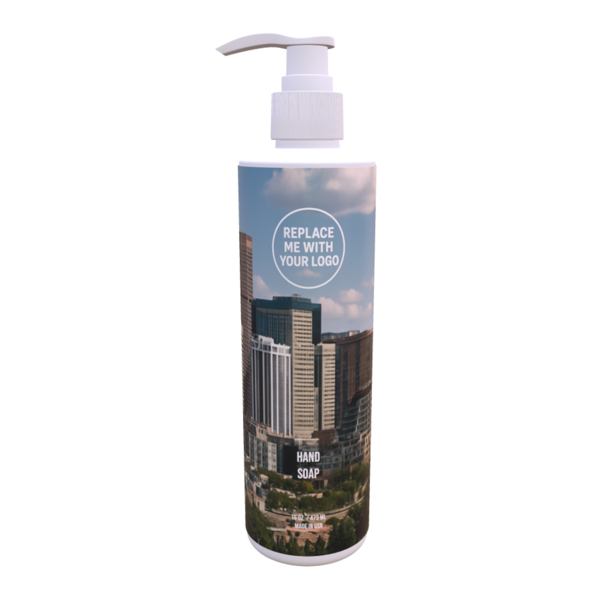 Hand Soap | 16 oz. Recyclable HDPE Bottle with Pump | Made in the USA | Spa Quality Formulas | Paraben Free, Sulfate Free, Cruelty Free